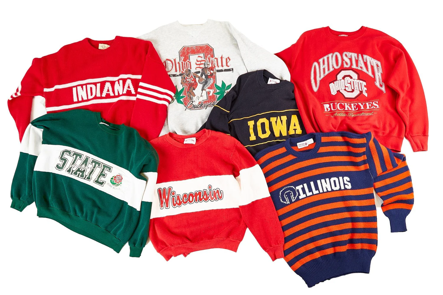 retro college apparel