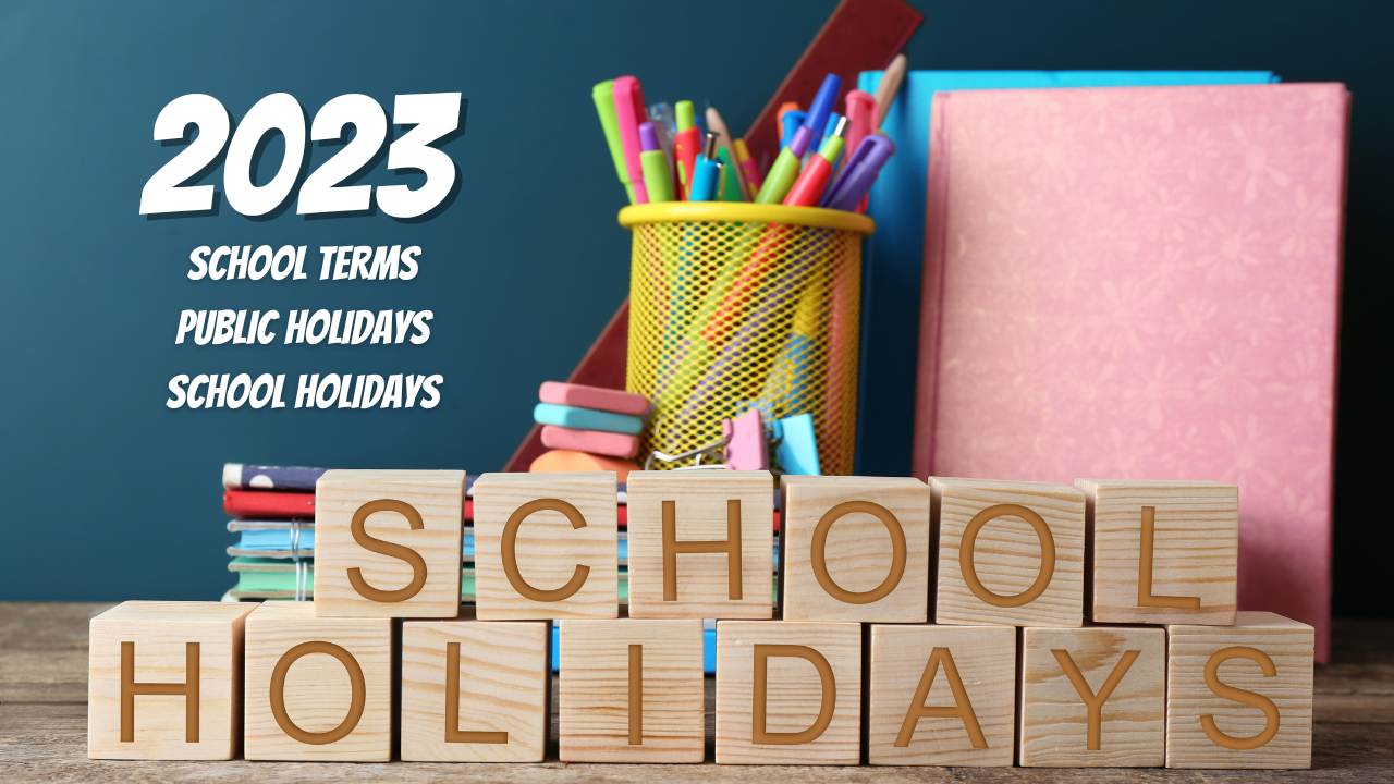 school holidays 2023