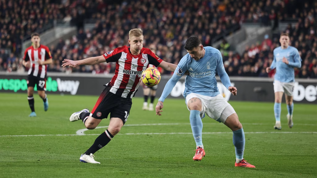 nottingham forest vs brentford f.c. timeline