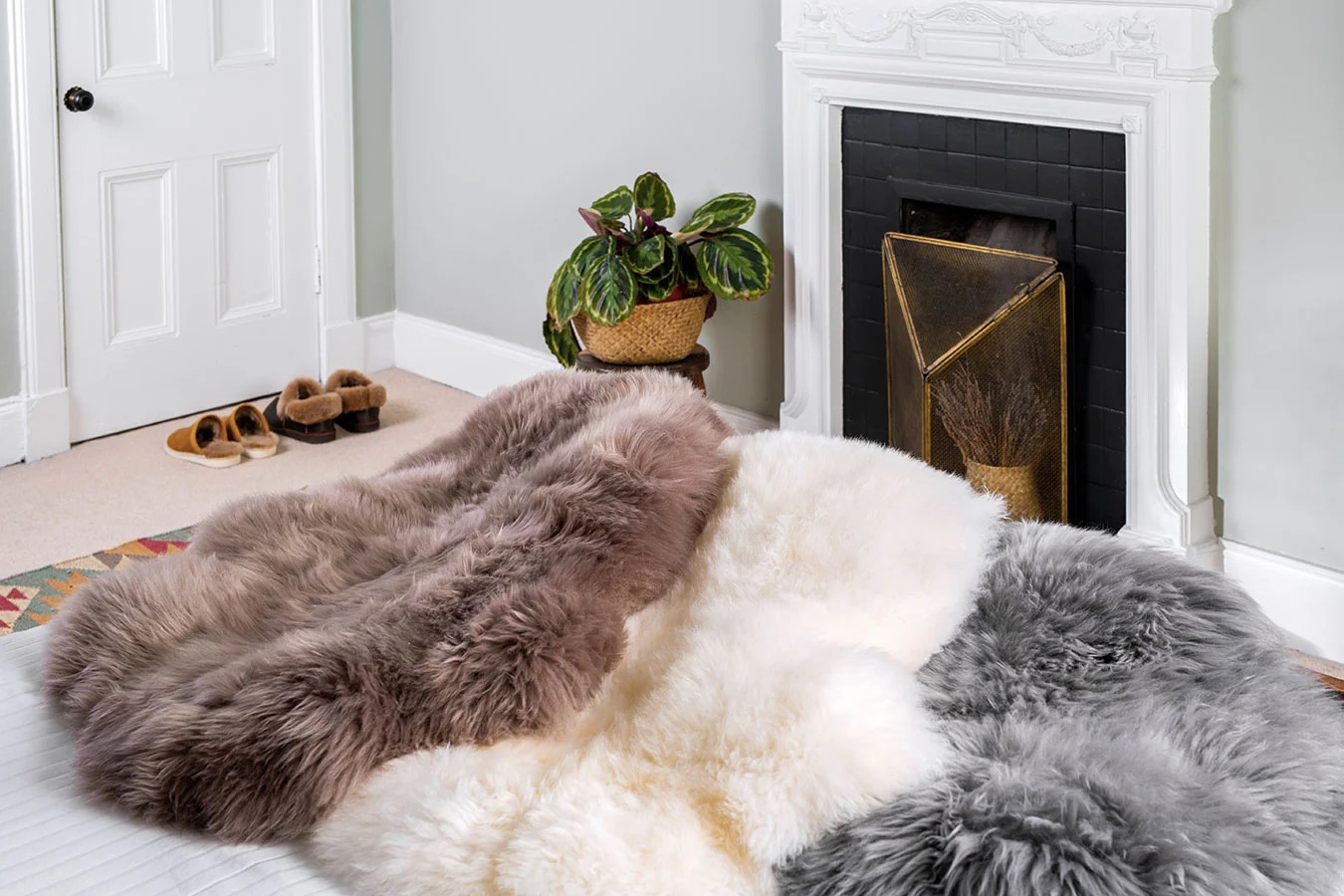 sheepskin rug