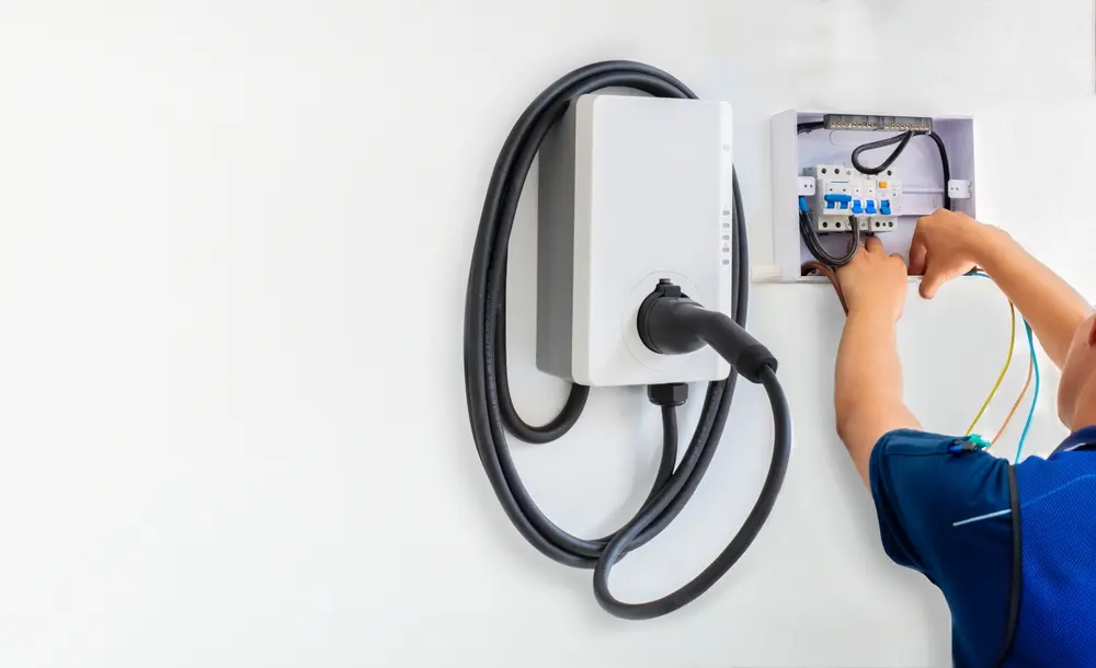 EV charger installation