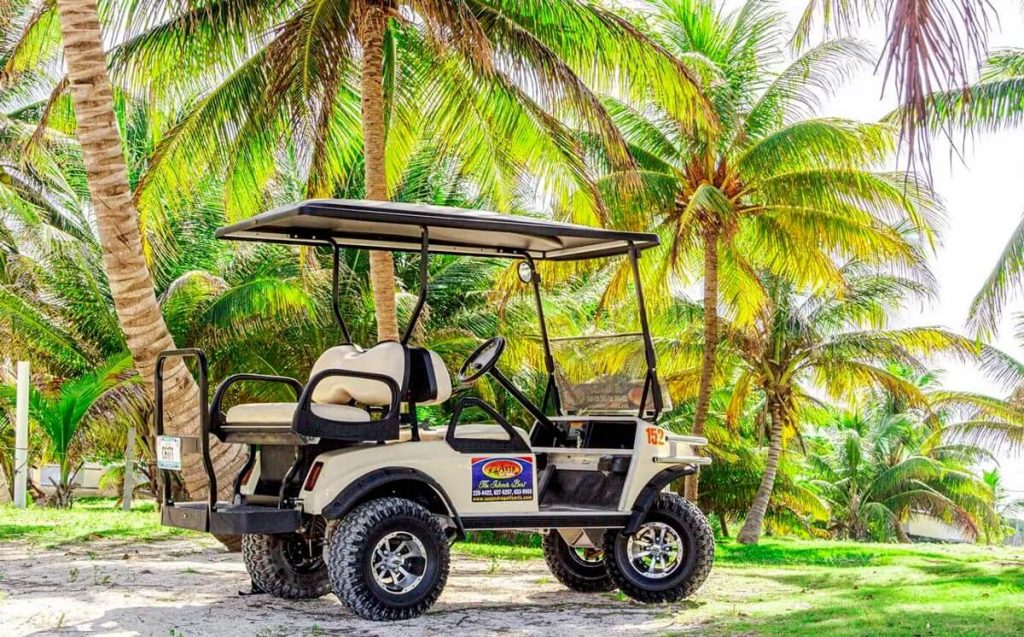 Golf cart rental San Pedro Belize