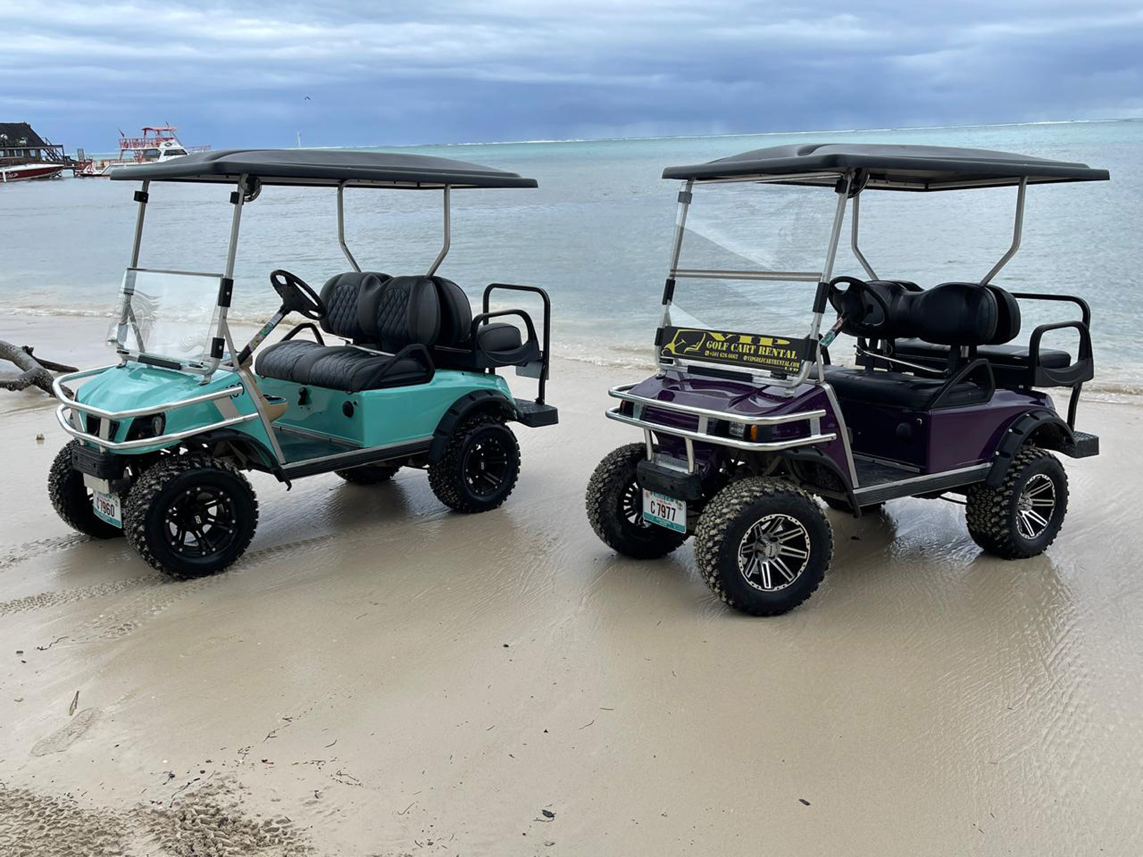 Golf cart rental San Pedro Belize