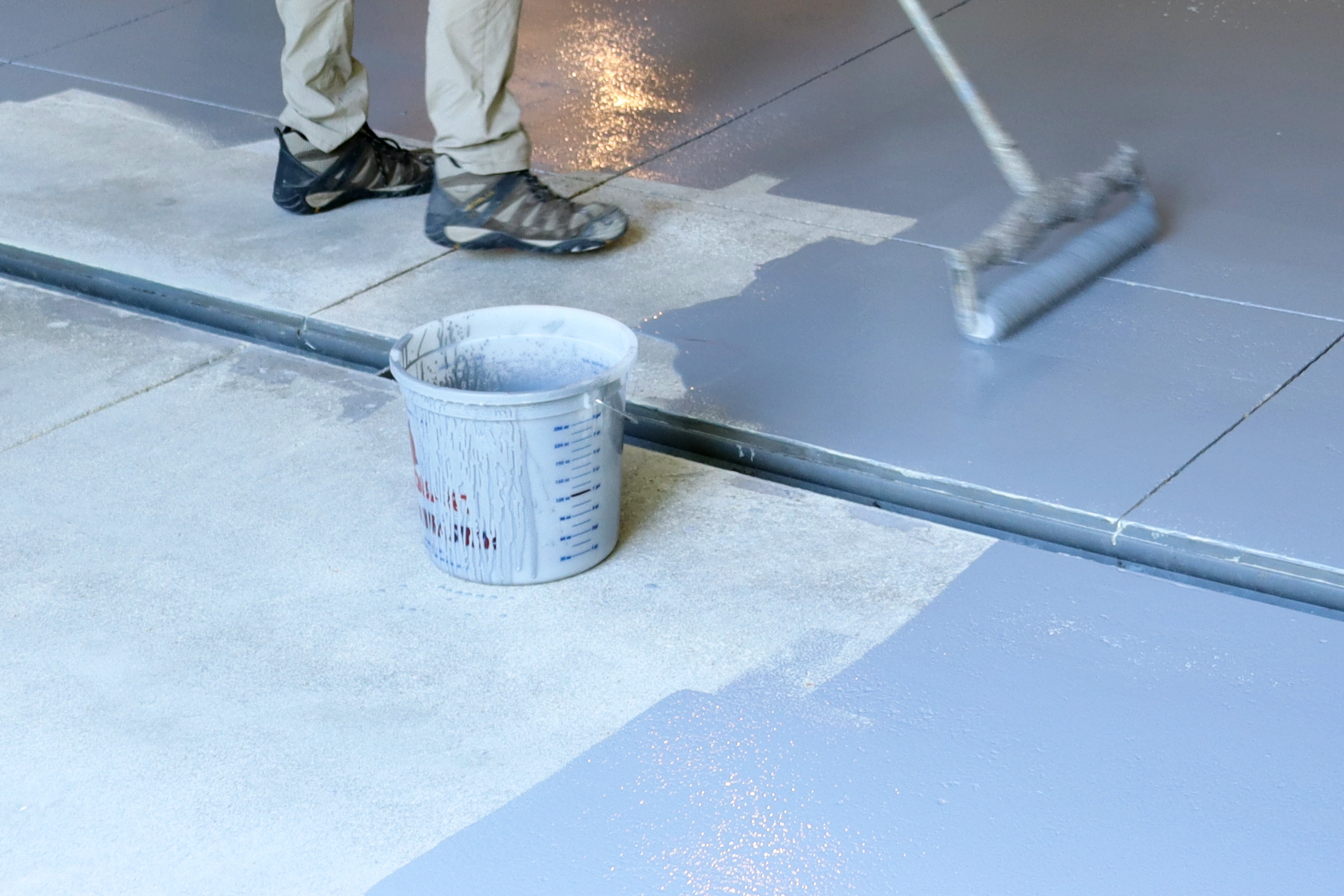 Vapor barrier installation