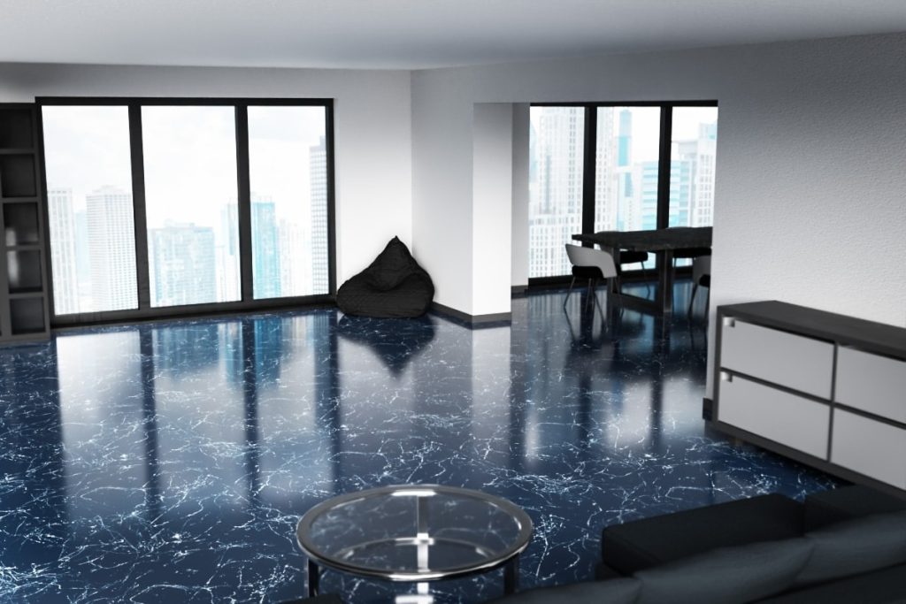 Epoxy garage floors
