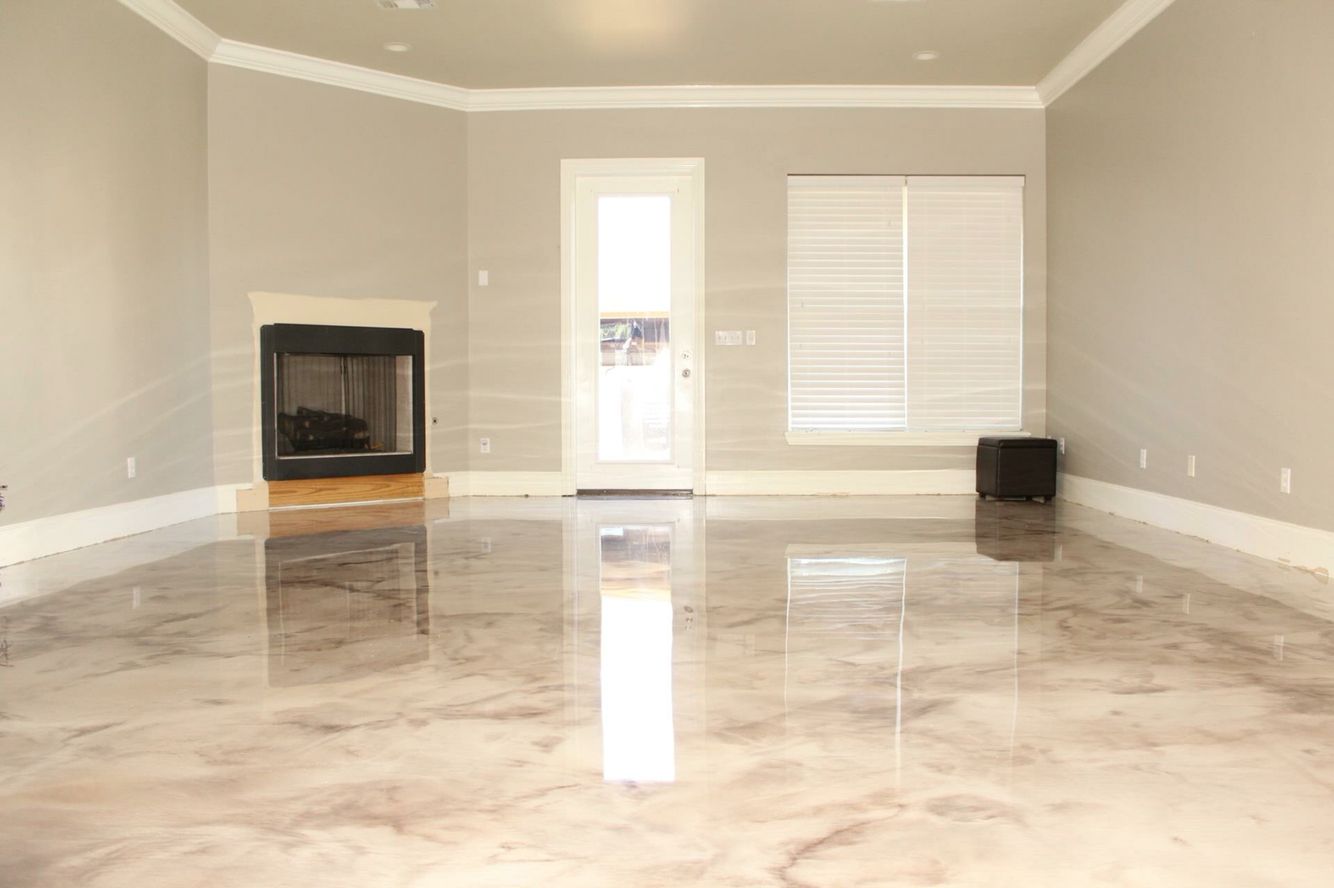 Epoxy garage floors